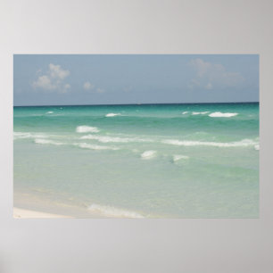 Poster Panama City Beach Floride dessin sur toile