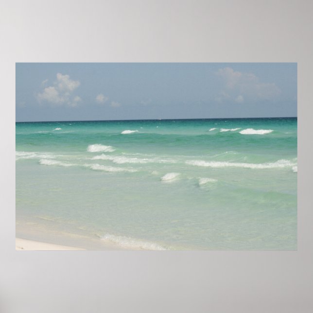 Poster Panama City Beach Floride dessin sur toile (Devant)