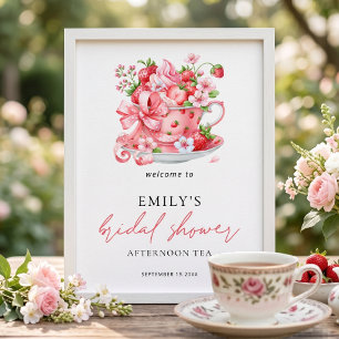 Poster Pancarte de bienvenue pour la fête de mariage Stra