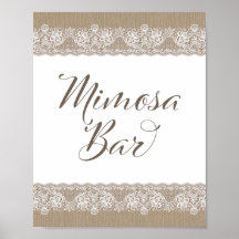 Pancarte de mariage rustique en toile de jute et d