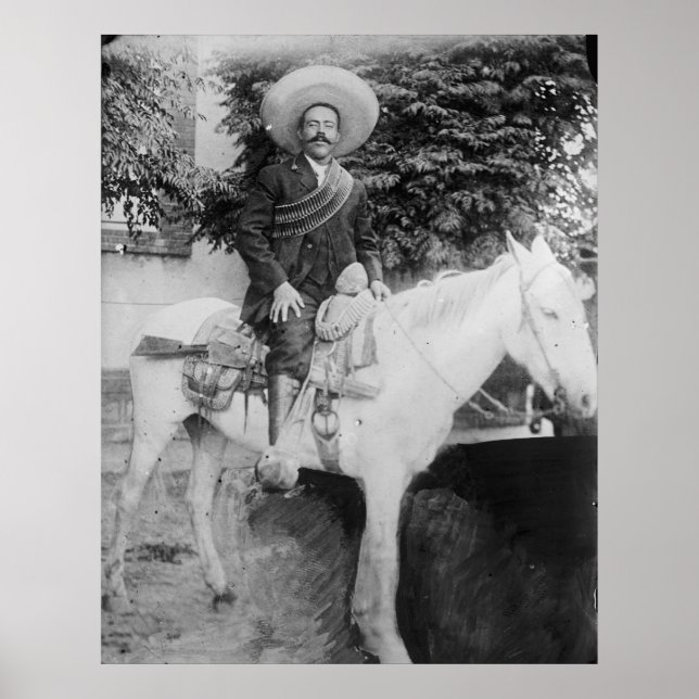 Poster Pancho Villa général révolutionnaire mexicain (Devant)