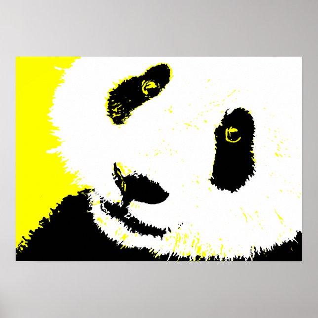 Poster panda. (Devant)