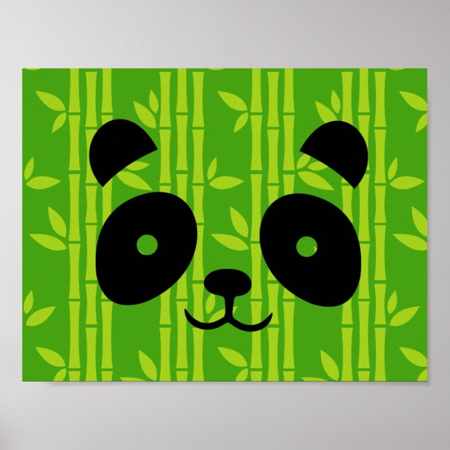 Poster panda_bambou (Devant)