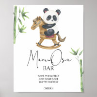 Panda Bear Momosa bar