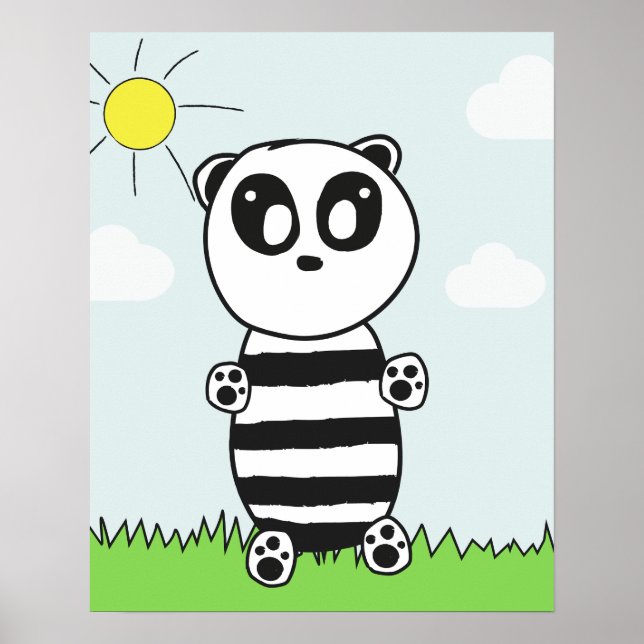 Poster Panda Kids (Devant)
