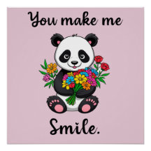 Panda mignon qui me fait sourire