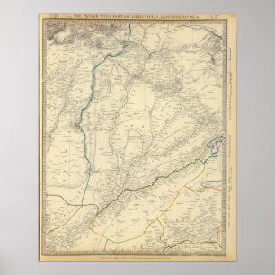 Poster Panjab, Afghanistan, Kashmeer, Sinde