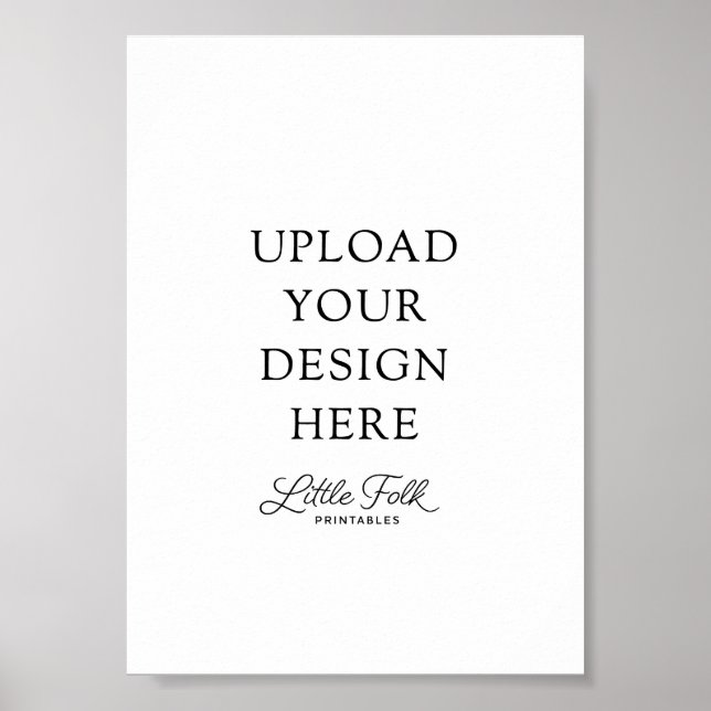 Poster Panneau 5 x 7 pouces (Devant)