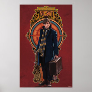 Poster Panneau Art nouveau permanent NEWT SCAMANDER™