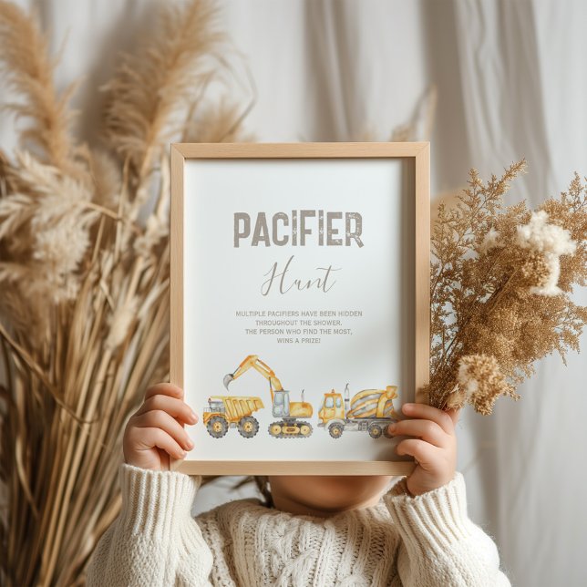 Poster Panneau Baby shower chasse pacifique (Créateur téléchargé)