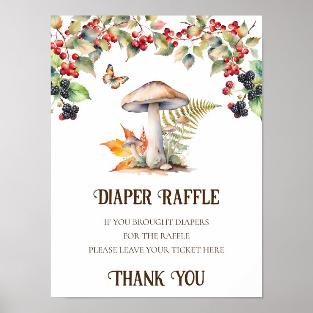 Poster Panneau Baby shower du chapelet de rousseur Bois C (Devant)