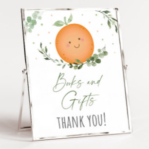 Poster Panneau Baby shower Little Cutie Livres et Cadeaux