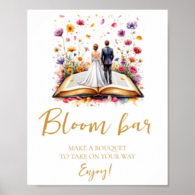 Poster Panneau Boho Fleurs sauvages (Devant)