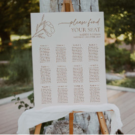 Poster Panneau Botanique Botanique de la carte de sièges 