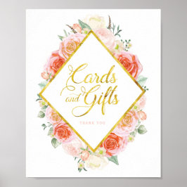 Poster Panneau Cartes et Cadeaux (8x10)
