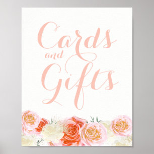 Poster Panneau Cartes et Cadeaux (8x10)