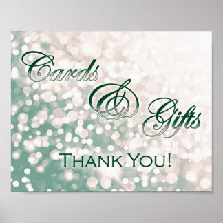 Poster Panneau Cartes et Cadeaux mariages de automne - Ch