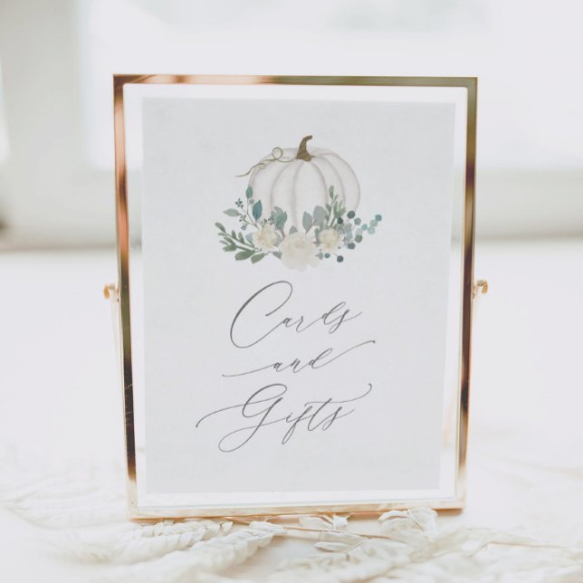 Poster Panneau de Baby showers et cadeaux floraux Citroui (Créateur téléchargé)