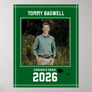 Poster Panneau de bienvenue personnalisé LETTERMAN GRAD G