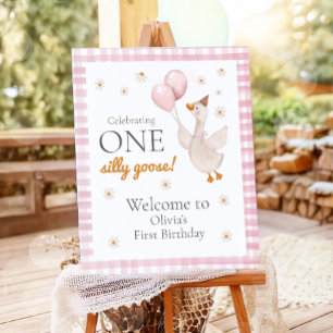 Poster Panneau de Bienvenue Petite Poule Ferme Naissance 