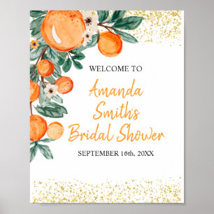 Poster Panneau de bienvenue pour la fête de mariage de la