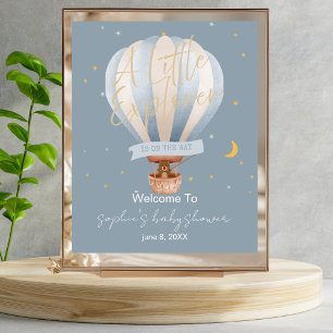 Poster Panneau de bienvenue pour un petit explorateur en