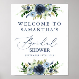 Poster Panneau de bienvenue pour une baby shower de maria