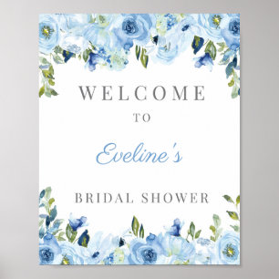Poster Panneau de bienvenue pour une baby shower mariage 