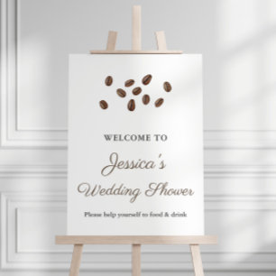 Poster Panneau de bienvenue pour une baby shower ou une f