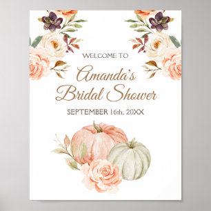 Poster Panneau de bienvenue pour une baby shower sur le t