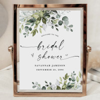 Panneau de bienvenue pour une baby shower sur le t