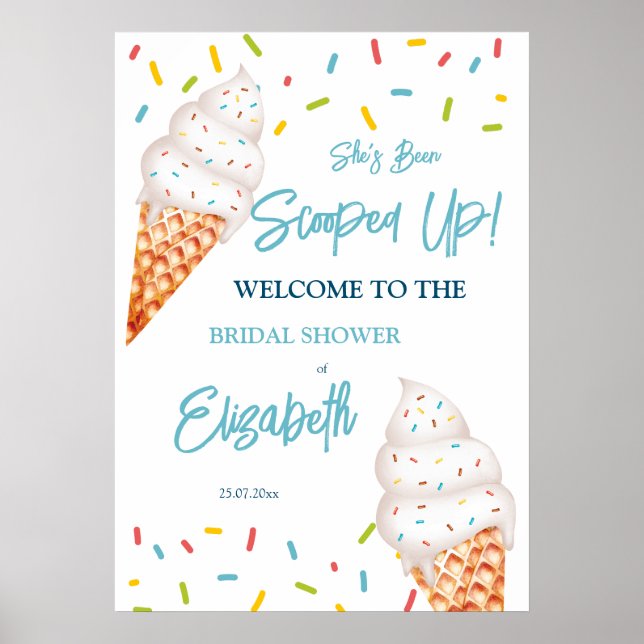Poster Panneau de bienvenue pour une fête de mariage avec (Devant)