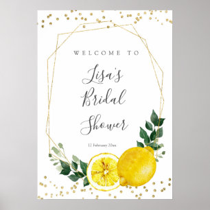 Poster Panneau de bienvenue pour une fête de mariage Main