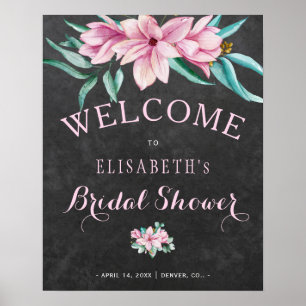 Poster Panneau de bienvenue pour une fête prénuptiale rus
