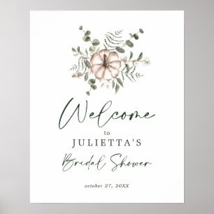 Poster Panneau de bienvenue pour une fête prénuptiale rus