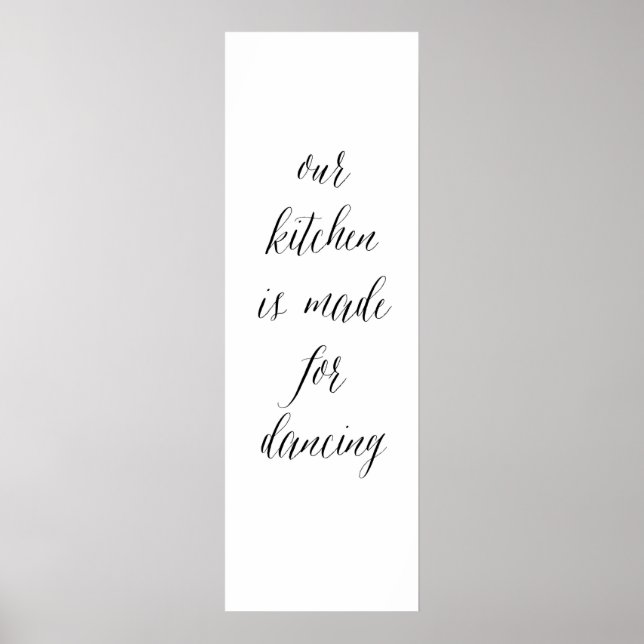 Poster Panneau de danse de cuisine 1 (Devant)