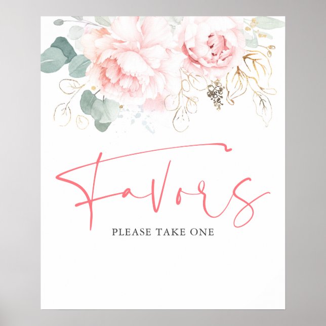 Poster Panneau de Faveurs de Fleurs de Teinte et de Verdu (Devant)