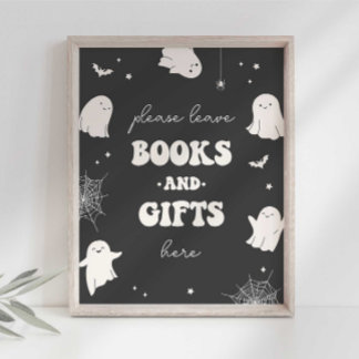 Poster Panneau de fête Little Boo Livres et Cadeaux