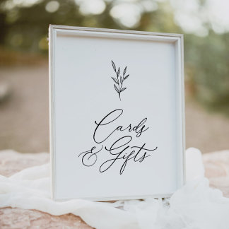 Poster Panneau de Fêtes des mariées et cadeaux Boho minim