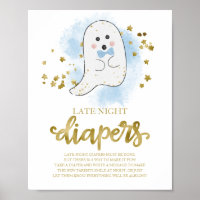 Panneau de jeu pour Baby Shower : Couches pour tar