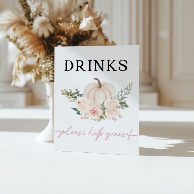 Poster Panneau de la barre des boissons Petit Citrouille (Créateur téléchargé)