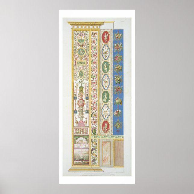 Poster Panneau de la Loggia Raphael au Vatican, engr (Devant)