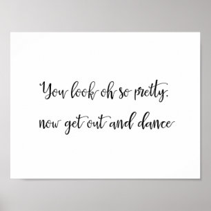 Poster Panneau de la salle de bain mariage   Mesdames