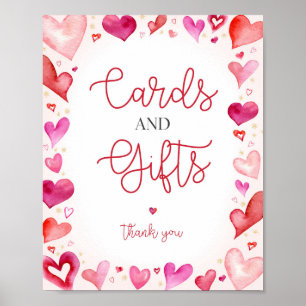 Poster Panneau de Little Sweetheart Cartes et Cadeaux