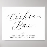 Panneau de mariage ou de shower de mariage Cookie