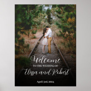Poster Panneau de mariage photo : Personnalisez votre mar