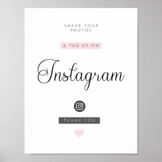 Poster Panneau de médias sociaux Airbnb/Vacances