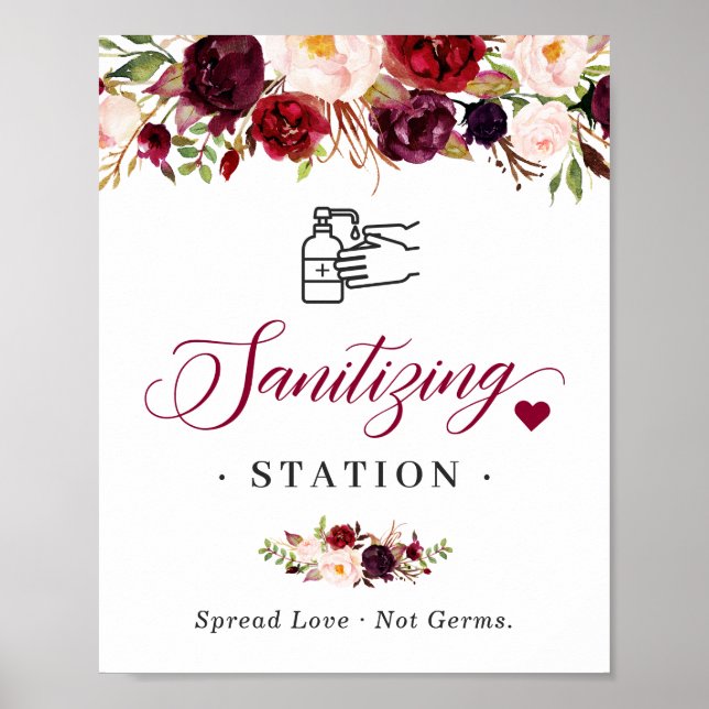 Poster Panneau de station d'assainissement Bourgogne Blus (Devant)