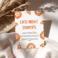 Panneau Diapositives de nuit du Baby shower de piz