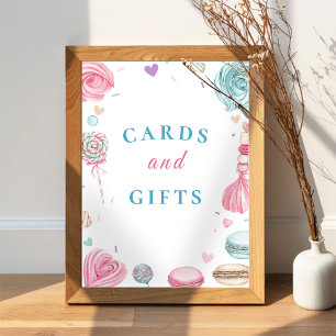 Poster Panneau Donut Sweet One Baby shower Cartes & Cadea